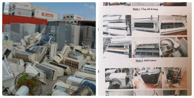 Một số h&agrave;ng ho&aacute; nhập lậu trong đường d&acirc;y do Phương cầm đầu.