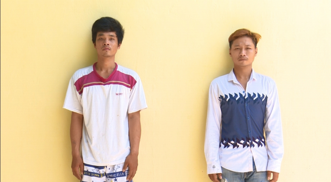 Hai đối tượng tại cơ quan c&ocirc;ng an