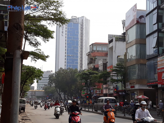 Dự &aacute;n nh&igrave;n từ đường T&acirc;y Sơn.