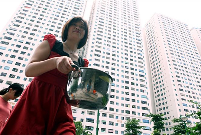 Mất nước l&agrave; nỗi khổ &ldquo;đến hẹn lại l&ecirc;n&rdquo; của người d&acirc;n Thủ đ&ocirc; mỗi khi h&egrave; về