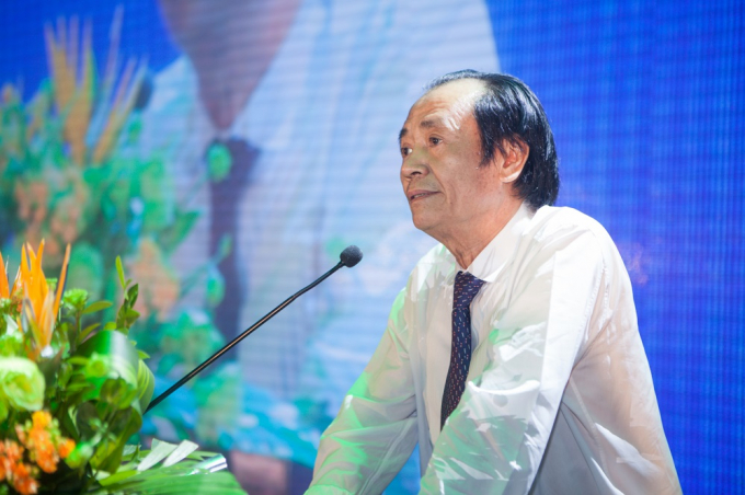 &Ocirc;ng Nguyễn Ngọc Mỹ Chủ tịch HĐQT Vabis Group - ki&ecirc;m Chủ tịch HĐQT C&ocirc;ng ty cổ phần Hồng Lam Xu&acirc;n Th&agrave;nh ph&aacute;t biểu tại sự kiện