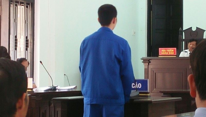 Khải bị t&ograve;a tuy&ecirc;n phạt mức &aacute;n 16 năm t&ugrave; giam về tội giết người