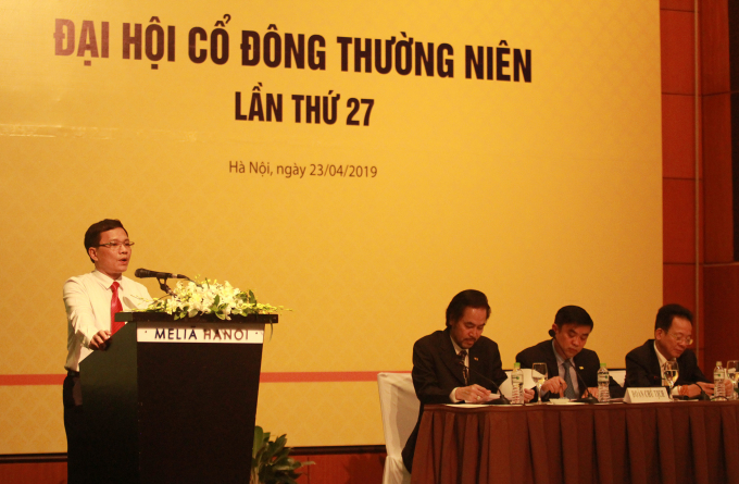 &nbsp;&Ocirc;ng L&ecirc; Quang Huy, Ph&oacute; Cục trưởng Cục 1 - Cơ quan Thanh tra gi&aacute;m s&aacute;t NHNN TP H&agrave; Nội ghi nhận v&agrave; đ&aacute;nh gi&aacute; cao kết quả hoạt động của SHB năm 2018, đặc biệt trong c&ocirc;ng t&aacute;c chủ động nhận diện, ngăn chặn nợ xấu.