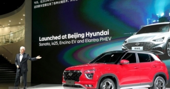 Xe điện và xe hybrid lên ngôi tại triển lãm ô tô quốc tế