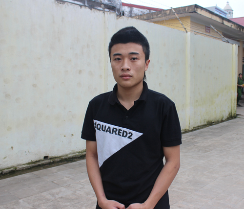 Đối tượng Đỗ Quốc Anh. (Ảnh: C&ocirc;ng an tỉnh Thanh H&oacute;a)