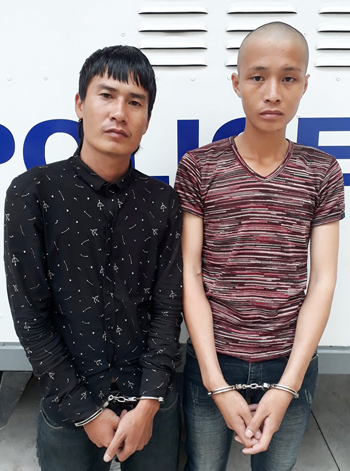 Đối tượng (từ tr&aacute;i qua phải)&nbsp;Nguyễn Văn So&aacute;t v&agrave; Trần Văn Trường.