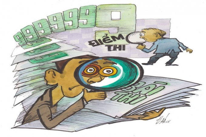 Vụ gian lận kỳ thi THPT 2018 đ&atilde; g&acirc;y chấn động cả nước. Ảnh minh họa