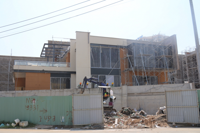 Dự &aacute;n vẫn đang trong giai đoạn thi c&ocirc;ng.