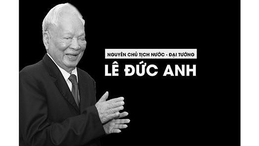 Lãnh đạo các nước gửi điện/thư chia buồn nguyên Chủ tịch nước, Đại tướng Lê Đức Anh từ trần