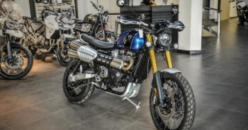 Cận cảnh mô tô Triumph Scrambler 1200 XE có giá xấp xỉ Toyota Yaris