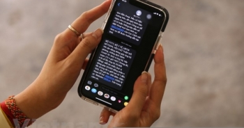 Nhà mạng phát thông báo khuyên người dân ở nhà trước mỗi cuộc gọi