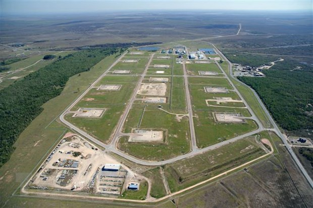 Một kho dự trữ dầu chiến lược của Mỹ ở bang Texas. (Ảnh: Clui.org/TTXVN)