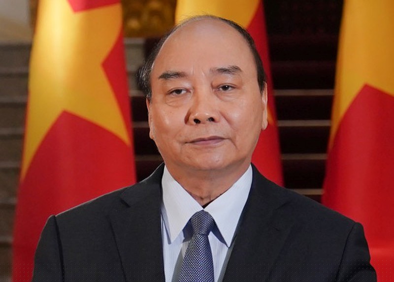 Thủ tướng Nguyễn Xuân Phúc gửi Hội nghị trực tuyến các Bộ trưởng Y tế khu vực Tây Thái Bình Dương thông điệp với chủ đề “Đoàn kết chống COVID-19”. Ảnh: VGP