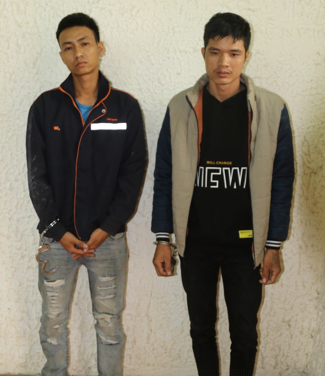 2 đối tượng Trần Trung Hiếu và Nguyễn Trung Tiến.