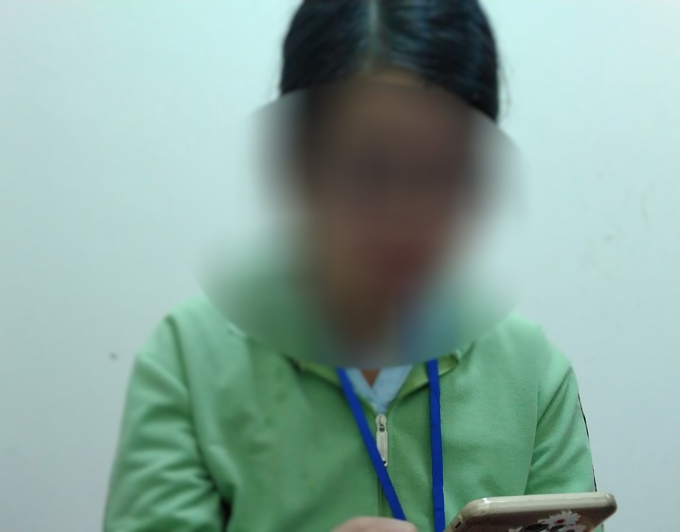 Chị T trình báo sự việc với cơ quan chức năng.