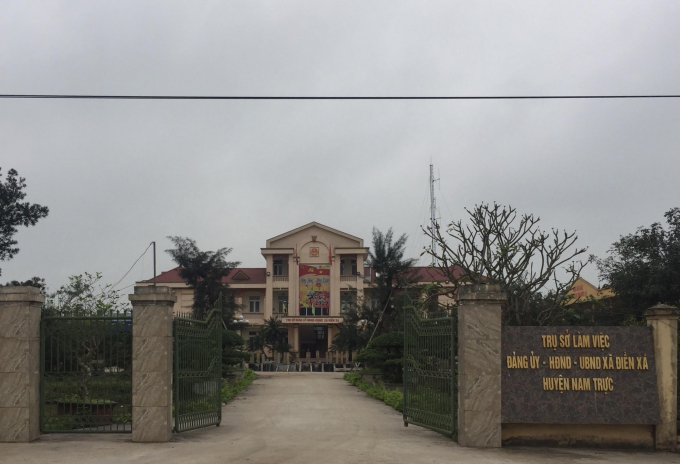 Trụ sở UBND xã Điền Xá.