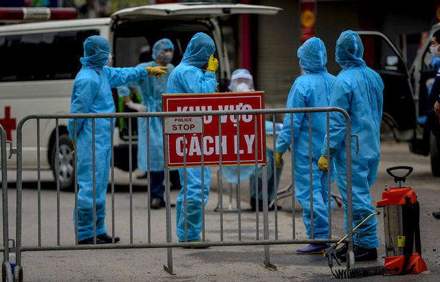 Bắc Giang ghi nhận 158 người liên quan đến ca bệnh 262 làm việc tại Công ty Sam Sung