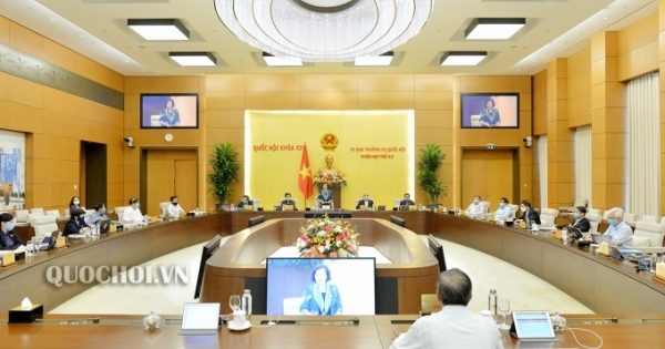 Khai mạc phiên họp 44 Ủy ban Thường vụ Quốc hội