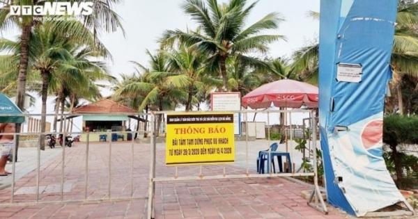 Đà Nẵng tiếp tục đóng cửa biển, dừng hoạt động vận tải công cộng đến 30/4