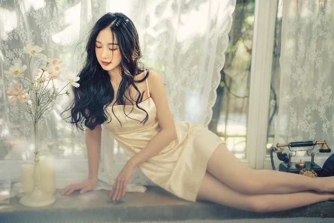 Jun Vũ nóng bỏng, tròn đầy trong bộ ảnh đồ ngủ ‘không nội y’ - ảnh 10