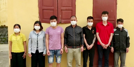 Lào Cai: Bắt giữ 7 đối tượng đang sát phạt nhau trong sới bạc