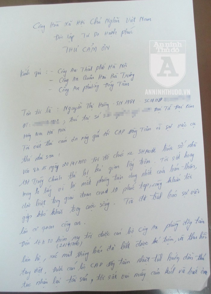 dieu dac biet chua ke trong vu bat 2 ten trom