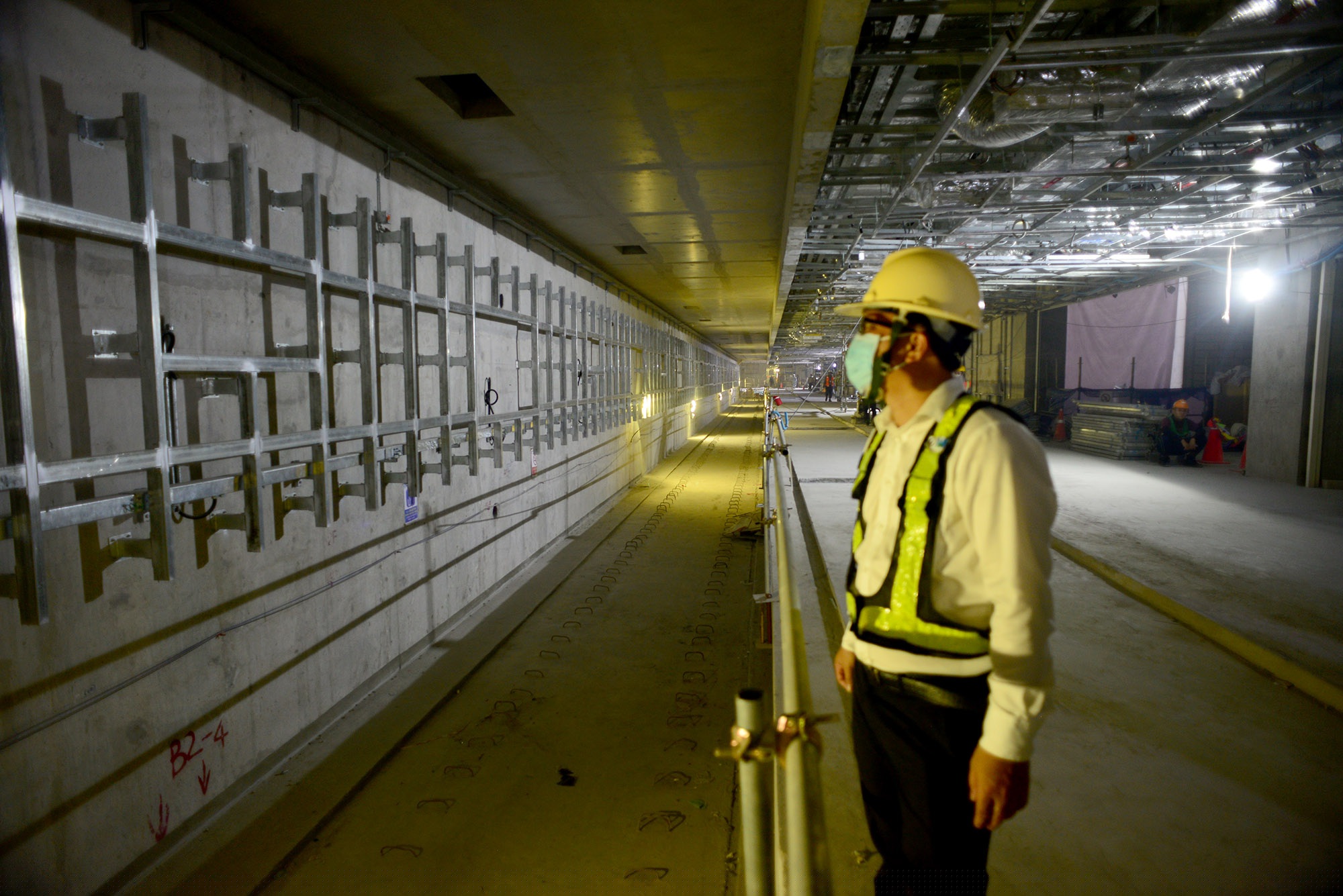 Tầng B2 và B4 là nơi đón trả khách 