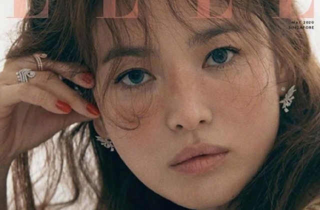 Song Hye Kyo đẹp mơ m&agrave;ng tr&ecirc;n tạp ch&iacute; Elle hậu ly h&ocirc;n