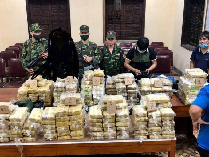 Hơn 2 tạ ma túy bị lực lượng chức năng thu giữ - ảnh minh họa