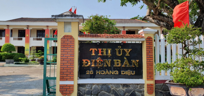 Trụ sở Thị uỷ Điện Bàn.