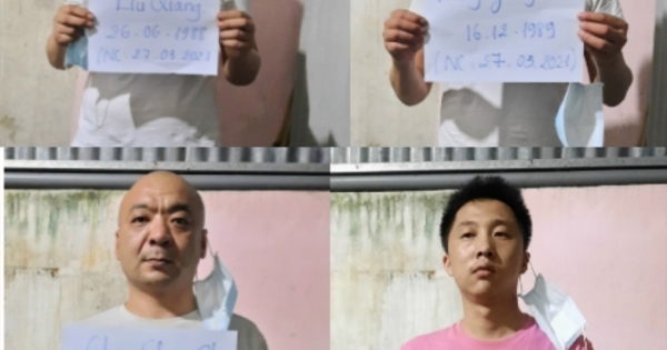 An Giang: Phát hiện, bắt giữ 4 đối tượng nghi vấn nhập cảnh trái phép