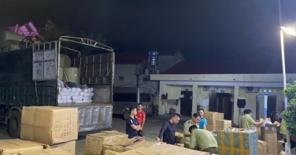 Lạng Sơn: Thu giữ 4.500 sản phẩm hàng hóa không rõ nguồn gốc do Công ty HD nhập khẩu