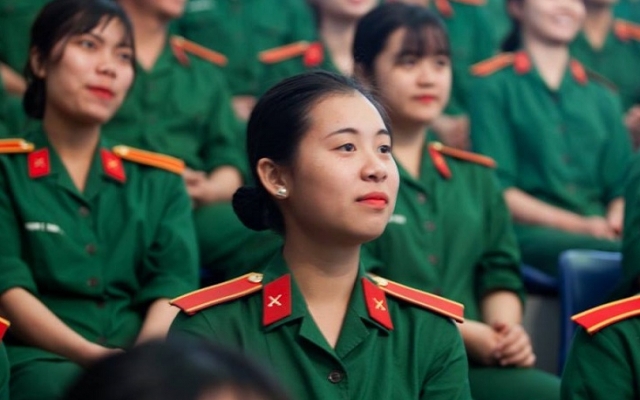 2 trường Quân đội nào không tuyển nữ?