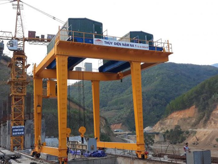 Thủy điện Nậm Na 1 do Công ty Cổ phần Điện lực Tây Bắc làm chủ đầu tư. Ảnh: T.Anh.