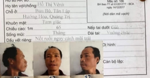 Thông báo truy tìm phạm nhân bỏ trốn khi đang đi cải tạo