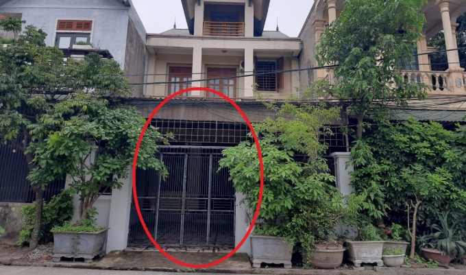 Căn nhà nơi xảy ra sự việc.