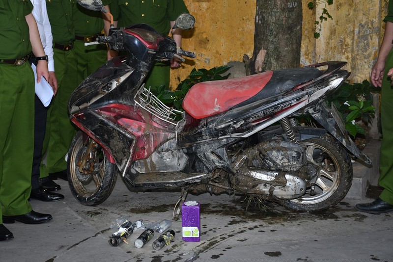 Các tang vật vụ án.