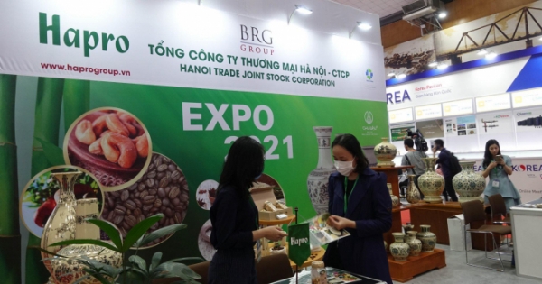 Hapro đổi mới phương thức xúc tiến thương mại tại Vietnam Expo 2021