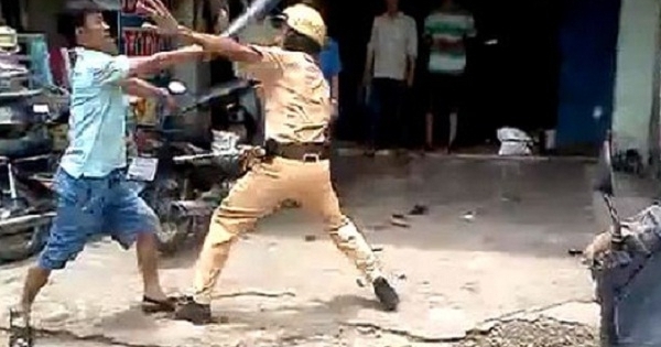 Đối tượng tâm thần chém trọng thương 2 cán bộ CSGT