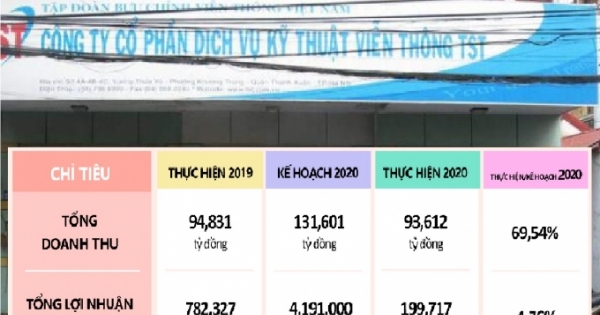 Nhiều chỉ tiêu kinh doanh năm 2020 không đạt kế hoạch, TST có số nợ BHXH "khủng"