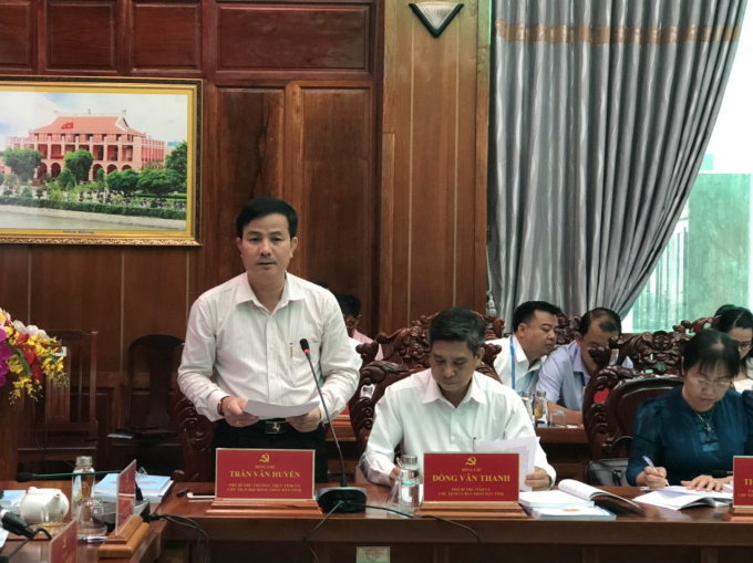 Tran Van Huyen - Pho BT- Chu tich UBBC