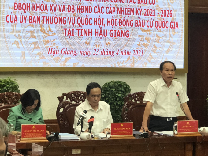 Le Tien Chau- BT Hau Giang