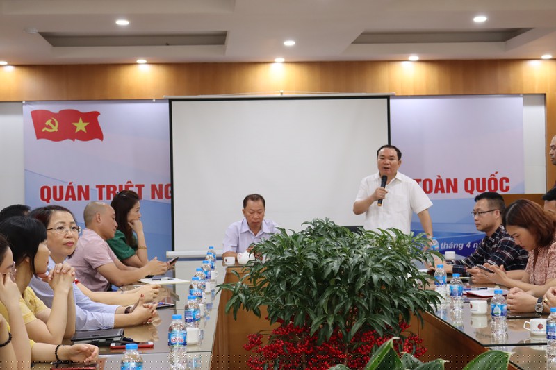 Đảng bộ Báo Pháp luật Việt Nam quán triệt Nghị quyết Đại hội XIII của Đảng