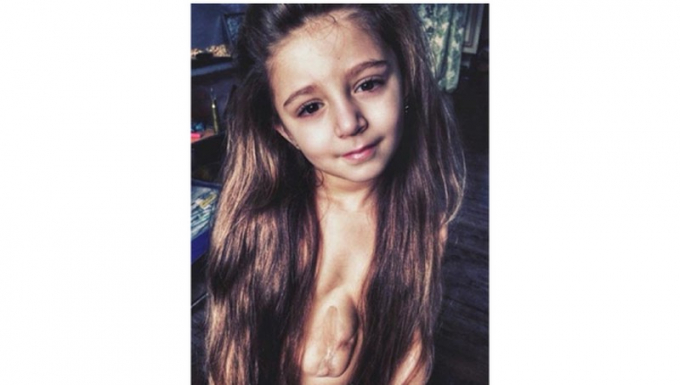 Cô bé Virsaviya Borun.