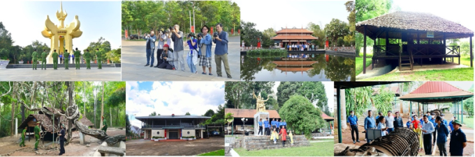 Các nhiếp ảnh gia say mê sáng tác tại Nhà giao tế huyện Lộc Ninh (3 hình cuối cùng, bên dưới) và căn cứ Tà Thiết.