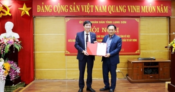 Lạng Sơn: Bổ nhiệm lãnh đạo Sở Xây dựng và Ban Quản lý Dự án đầu tư xây dựng tỉnh