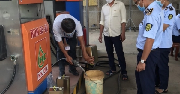 Bán xăng không đúng chất lượng, chi nhánh Công ty cổ phần xăng dầu KK Oil bị xử phạt