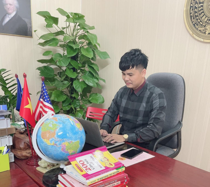 Anh Vũ Văn Nam - Gi&aacute;m đốc C&ocirc;ng ty Cổ phần Dịch vụ v&agrave; Thương mại Đất Việt TND.