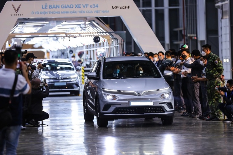 Hãng xe Việt VinFast dự kiến IPO và niêm yết trên thị trường chứng khoán Mỹ (Ảnh: Vingroup).