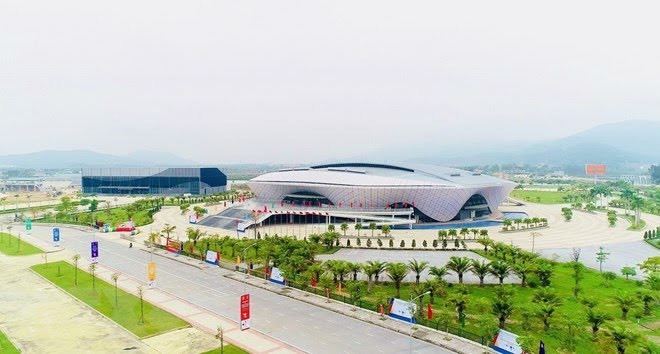 UBND tỉnh Quảng Ninh chỉ đạo Ban Quản lý dự án đầu tư xây dựng công trình dân dụng và công nghiệp khẩn trương hoàn tất các phần công việc còn lại tại các dự án. (Ảnh: TTXVN)